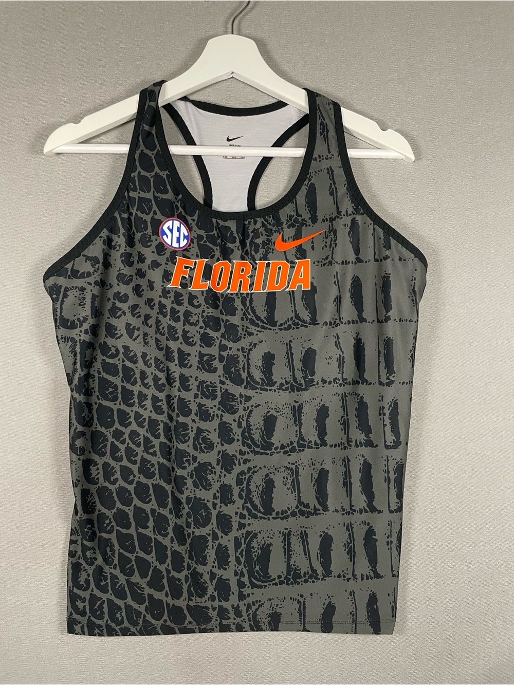 Nike Pro Elite Florida Gators Women's XXL Track Team Issued Running Singlet Tank